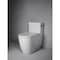 Duravit Two-Piece Toilet Me By Starck Siphon Jet, 1.32 gpf, Siphon Jet, Elongated, White Alphin 2171010000 - alternate 4